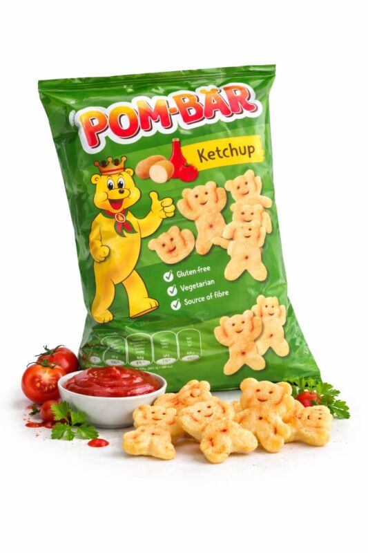 Pom-Bär Smažený bramborový snack s příchutí kečupu 50g